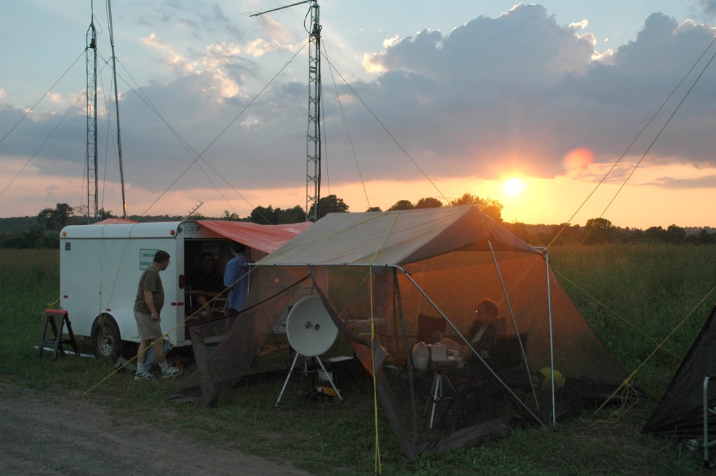 WCARC June 2008 grid expedition photo - Al VO1NO/VE3 - On Patrol